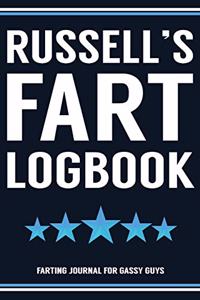 Russell's Fart Logbook Farting Journal For Gassy Guys