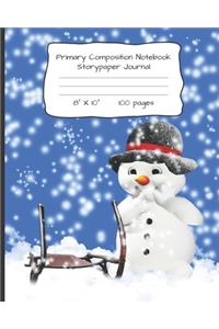 Primary Composition Notebook Storypaper Journal