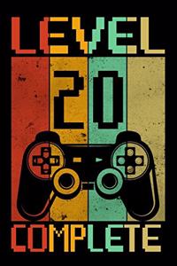 Level 20 Complete