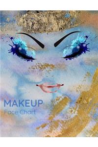 Makeup Face Chart