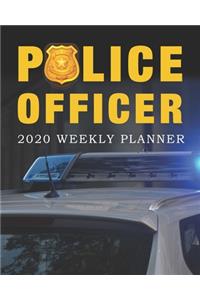 Police Officer 2020 Weekly Planner