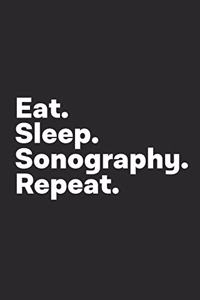 Eat Sleep Sonography Repeat