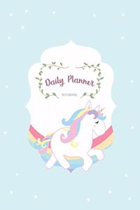 Daily planner notebook