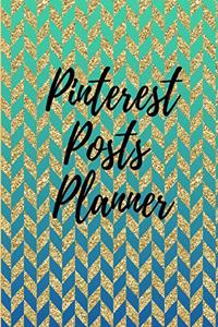 Pinterest posts planner