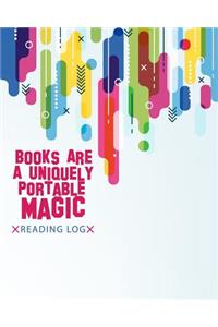 Reading Log Books Are A Uniquely Portable Magic