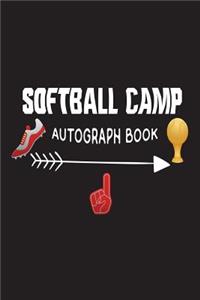 Softball Camp Autograph Book