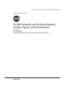 Fy 2001 Scientific and Technical Reports, Articles, Papers, and Presentations