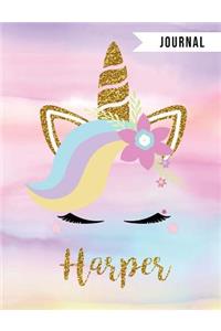 Harper Unicorn Journal