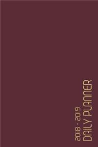 2018 - 2019 Daily Planner