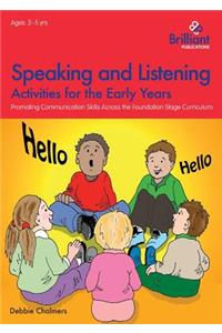 Speaking and Listening Activities for the Early Years