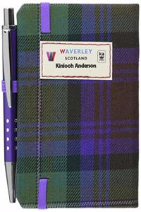 The Skye Boat Song Tartan Notebook (mini with pen)