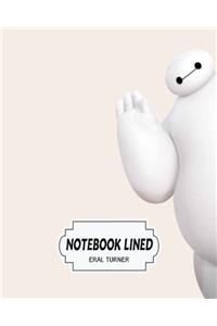 Big Hero 6 Notebook: Lined Notebook / Journal / Diary