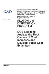 Plutonium Disposition program