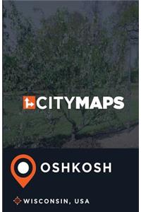 City Maps Oshkosh Wisconsin, USA