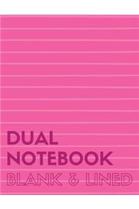 Dual Notebook Blank & Lined