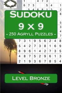 Sudoku 9 x 9 - 250 Agryll Puzzles - Level Bronze