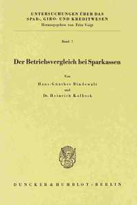Der Betriebsvergleich Bei Sparkassen