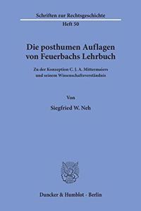 Die Posthumen Auflagen Von Feuerbachs Lehrbuch
