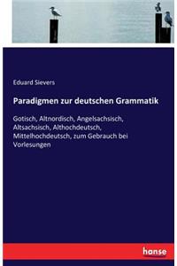 Paradigmen zur deutschen Grammatik