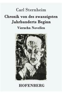 Chronik von des zwanzigsten Jahrhunderts Beginn