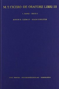 Cicero, de Oratore Libri III, Bd. 1