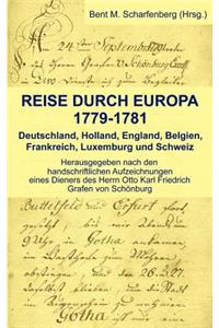 Reise durch Europa 1779-1781