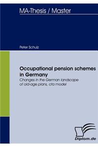 Occupational pension schemes in Germany