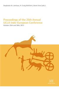 Proceedings of the 25th Annual UCLA Indo-European Conference