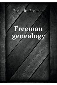Freeman genealogy