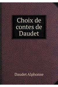 Choix de Contes de Daudet