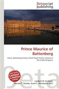 Prince Maurice of Battenberg