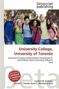 University College, University of Toronto