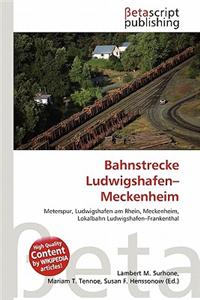 Bahnstrecke Ludwigshafen-Meckenheim