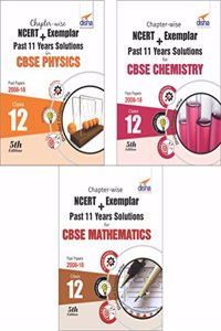 Chapter-wise NCERT + Exemplar + Past 11 Years Solutions for CBSE Class 12 PCM