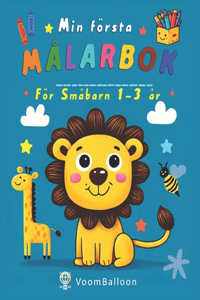 Målarbok för barn 1-3 år