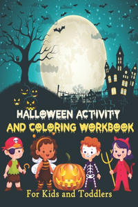 Halloween Activity and Coloring Workbook