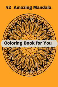 42 Amazing Mandala Coloring Book