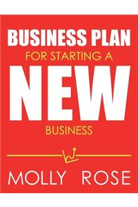 Business Plan For Starting A New Business