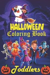 Halloween Coloring Book Toddlers