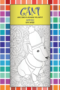 Cool libri da colorare per adulti - Linee spesse - Animali - Cani