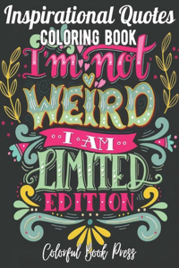 Inspirational Quotes Coloring Book