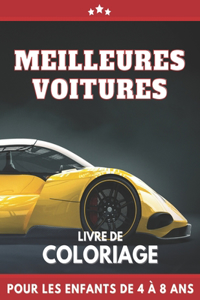 MEILLEURES VOITURES Livre De Coloriage Pour Les Enfants De 4 À 8 Ans
