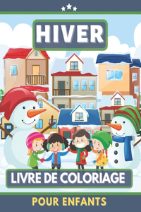 Hiver Livre De Coloriage Pour Enfants