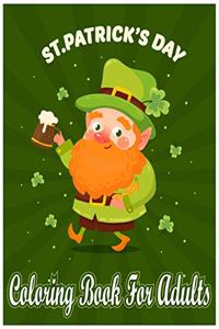 St. Patrick's Day Coloring Book for Adults