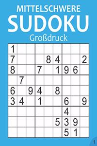 Mittelschwere Sudoku Großdruck 1