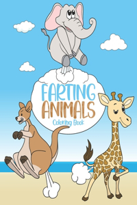 Farting Animals Coloring Book