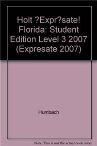 ?Expr?sate! Florida: Student Edition Level 3 2007