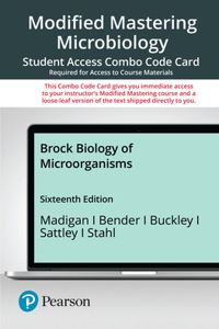 Modified Mastering Biology with Pearson Etext -- Combo Access Card -- For Brock Biology of Microorganisms