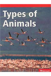 Science Leveled Readers: Below-Level Reader Grade 3 Types/Animals