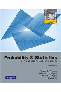 Probability and Statistics for Engineers and Scientists